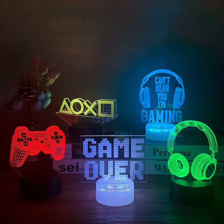 3D RGB Lamps