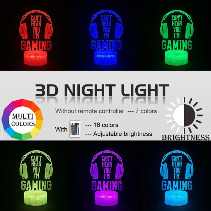 3D RGB Lamps